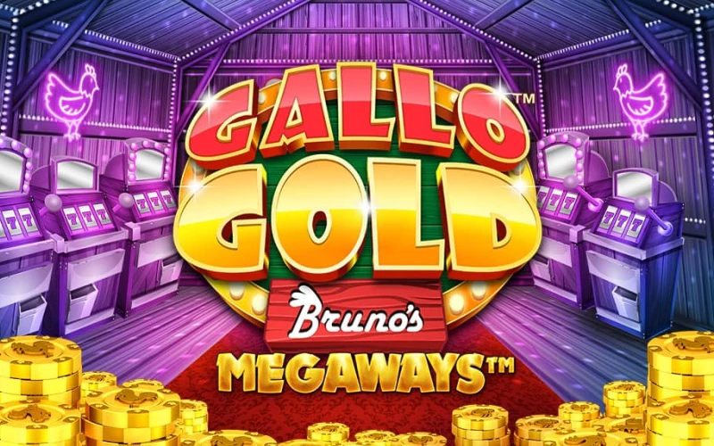 Juega al slot Gallo Gold Brunos Megaways en el casino oficial Casumo y gana premios dorados.