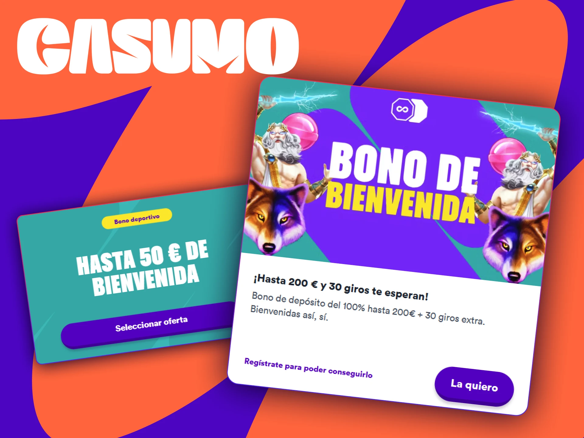 Reclama tu bono de bienvenida en Casumo tras registrarte y hacer tu primer depósito en el sitio oficial.